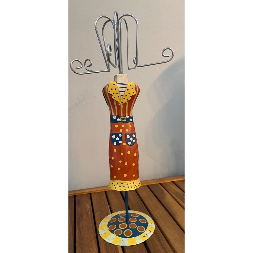 Vintage necklace/bracelet jewelry hanger